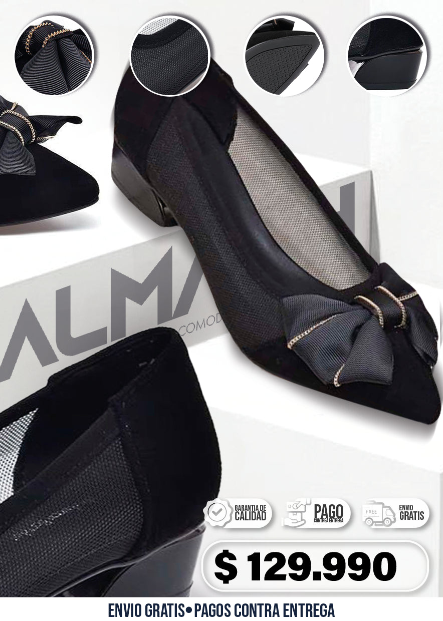 BAILARINA NEGRA CON LAZO
