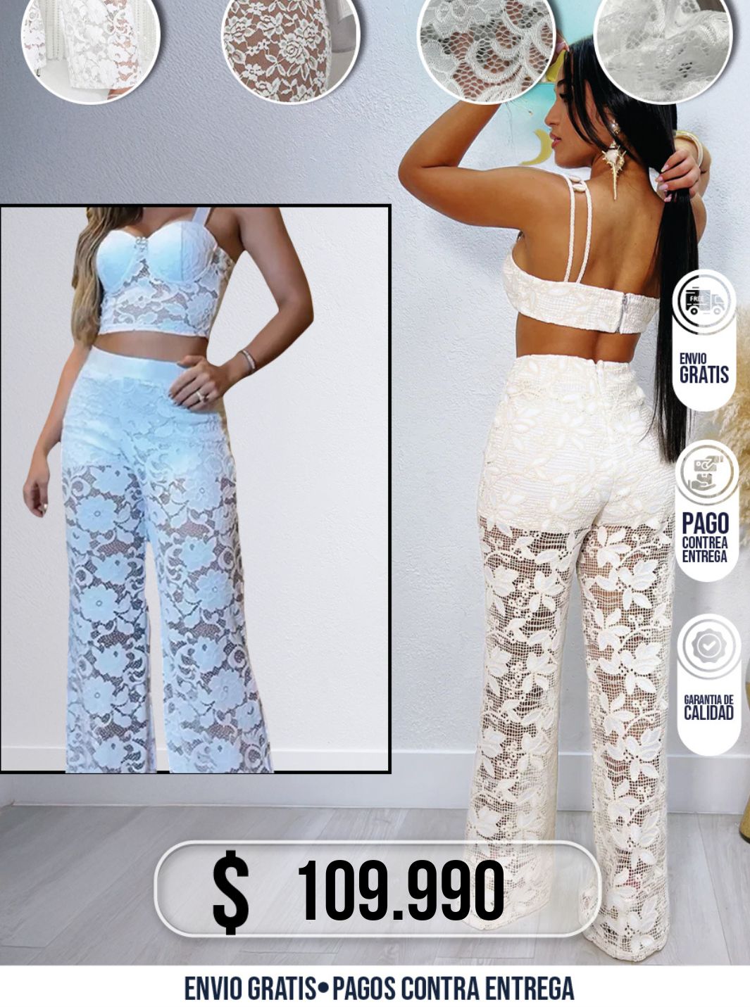 CONJUNTO DE ENCAJE