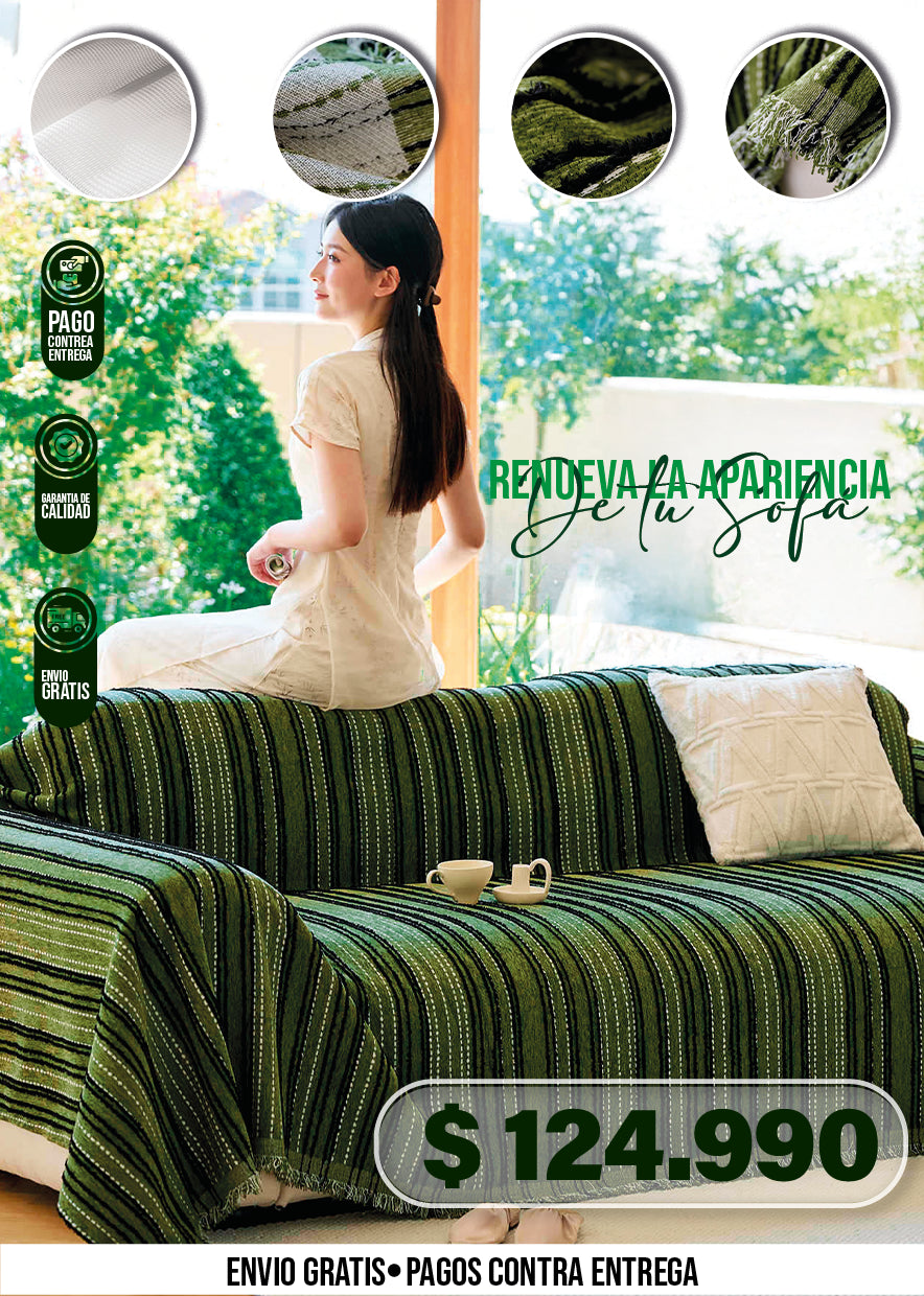 FUNDA SOFA NATURALEZA