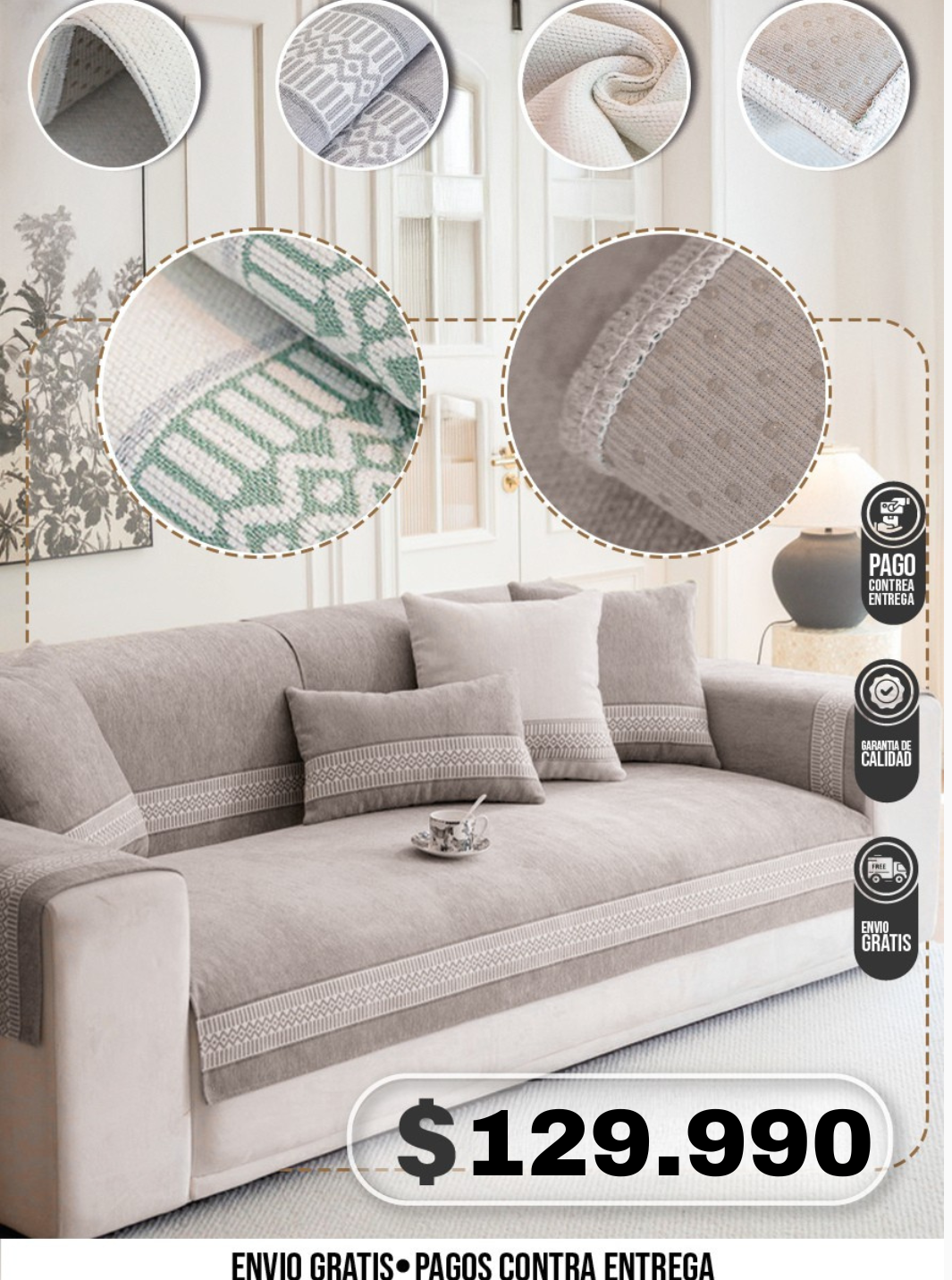 FUNDA SOFA INDIVIDUALES