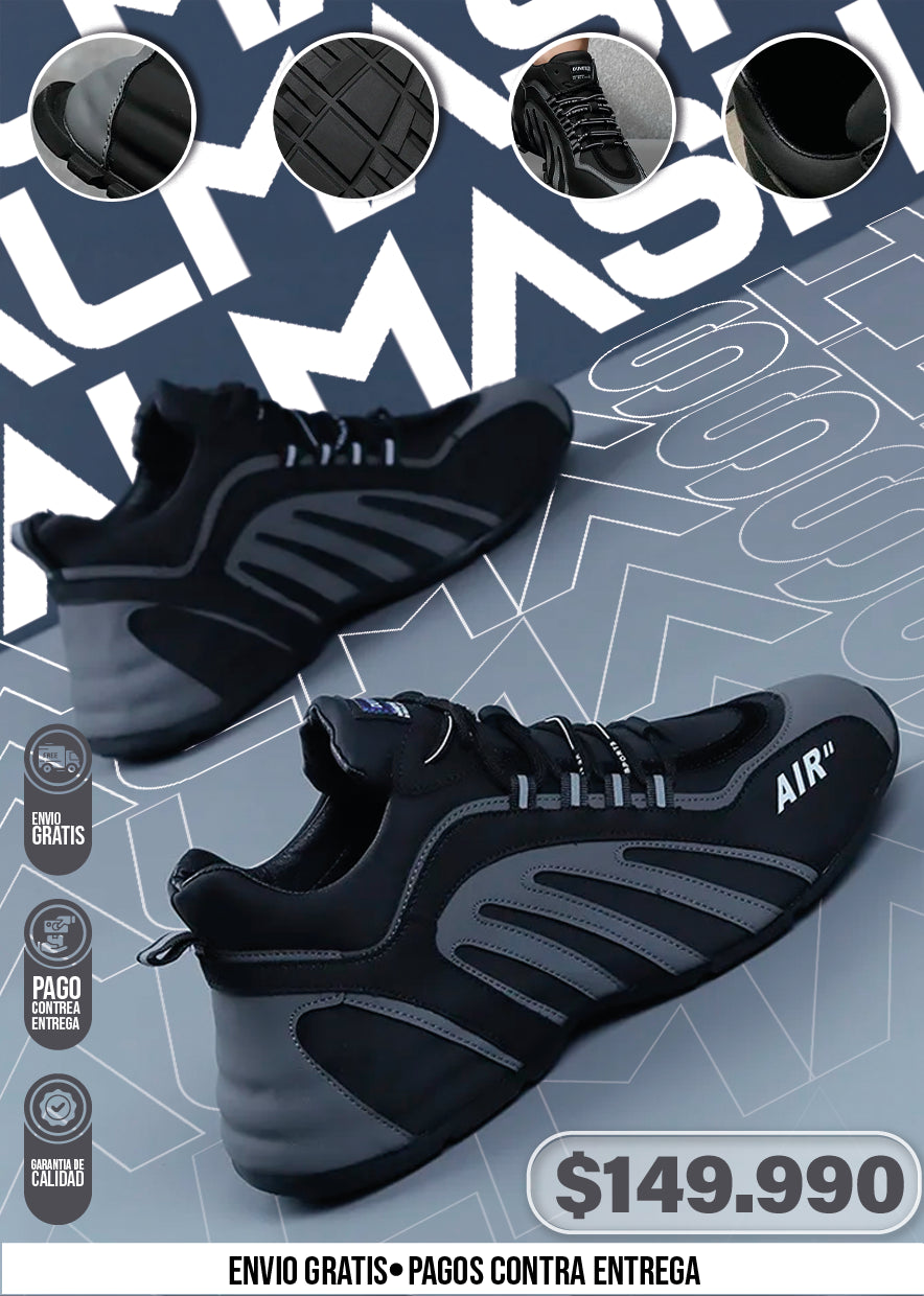 ZAPATILLAS DEPORTIVAS NEGRAS