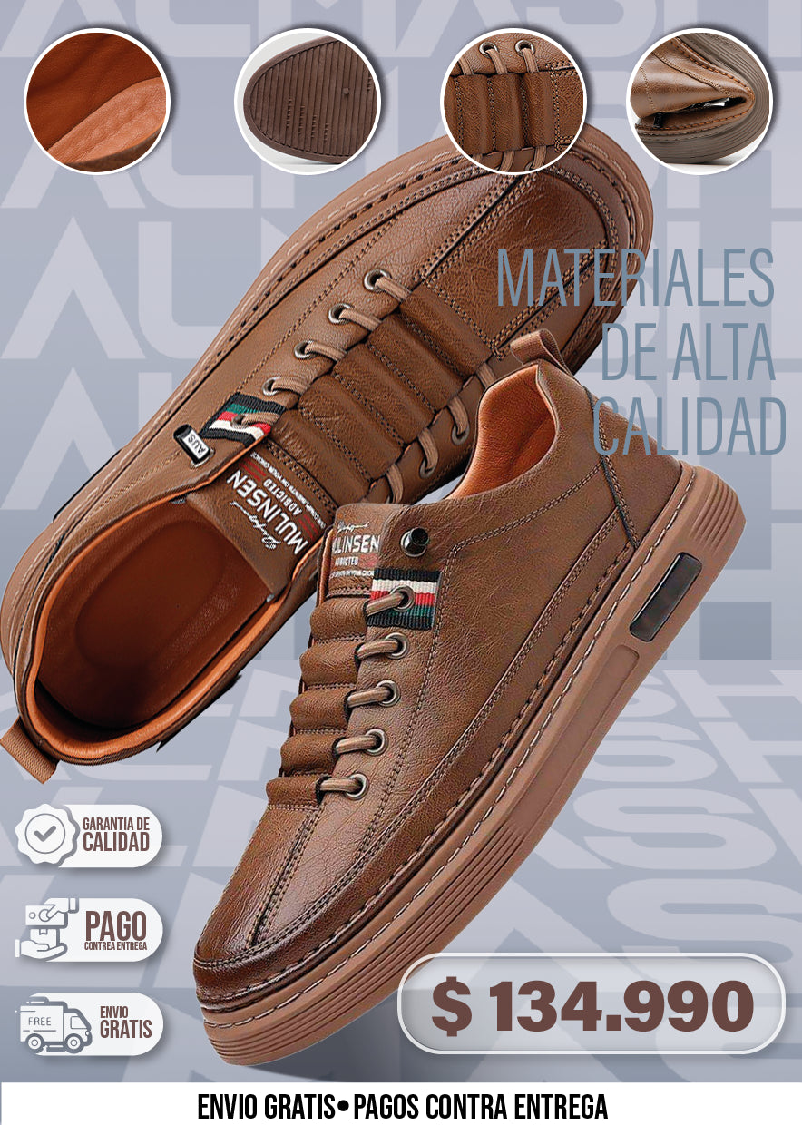 ZAPATOS CASUALES DE CUERO