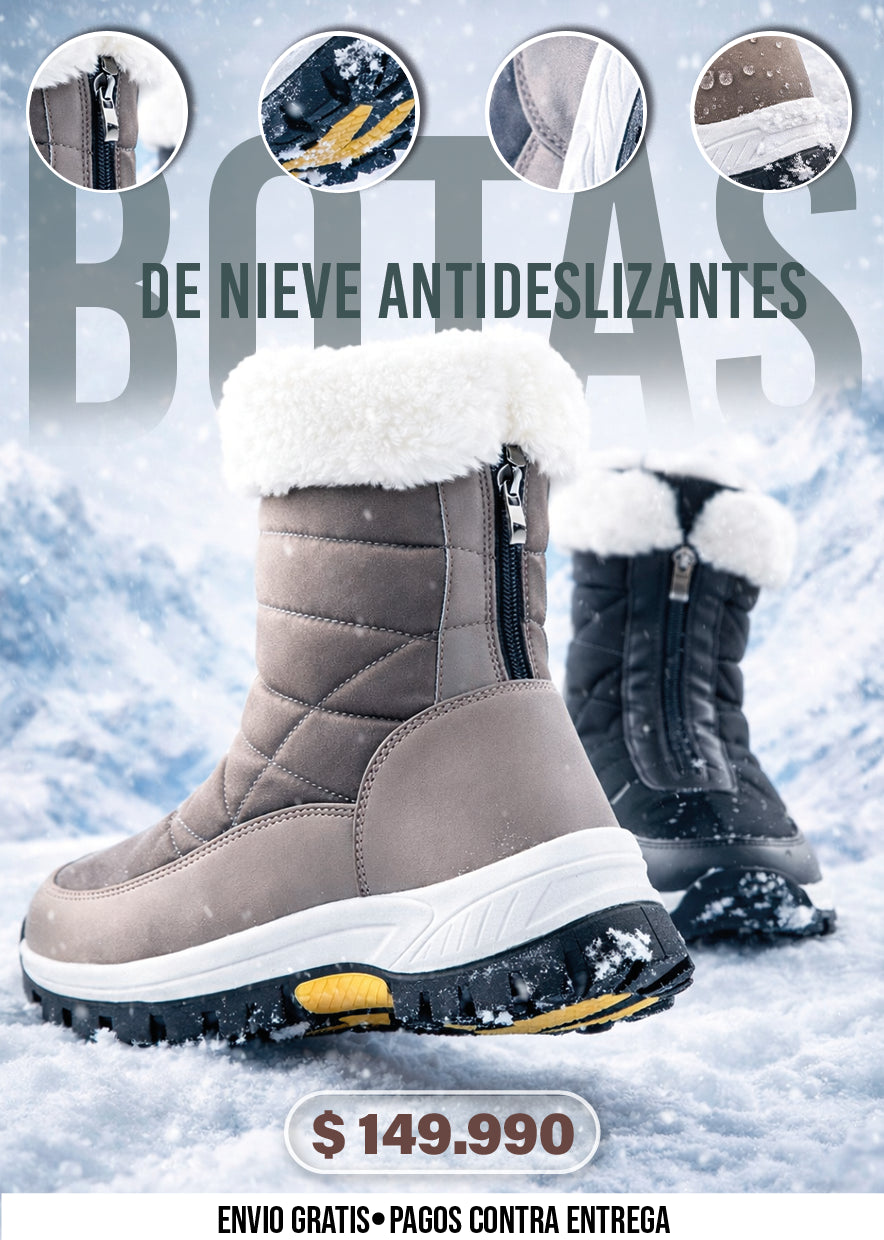 BOTAS DE NIEVE ANTIDESLIZANTES