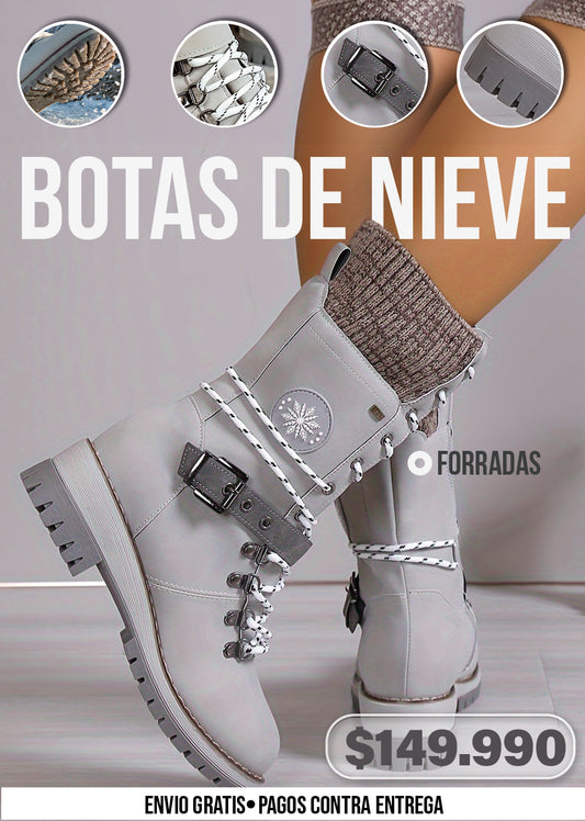 BOTAS DE NIEVE FORRADAS