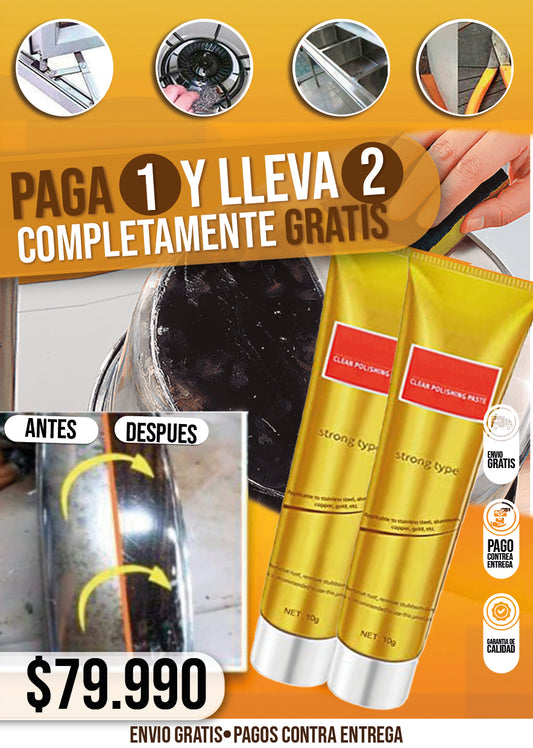 CREMA PULIDORA DE METALES PAGA 1 LLEVA 2 🎉 PROMOCION 🎉