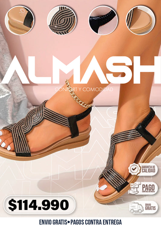 SANDALIAS BRILLANTES DE VERANO