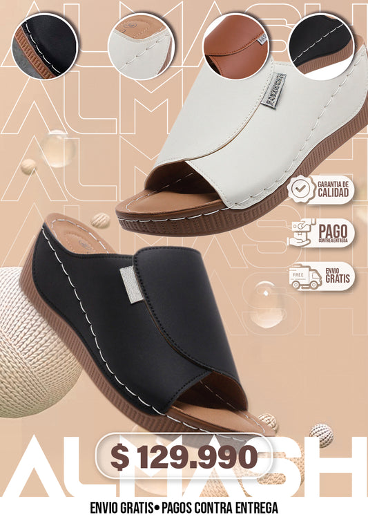 SANDALIAS CON PLATAFORMA ERGONÓMICA