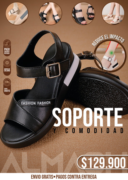 SANDALIAS VERSATILES SUELA GRUESA