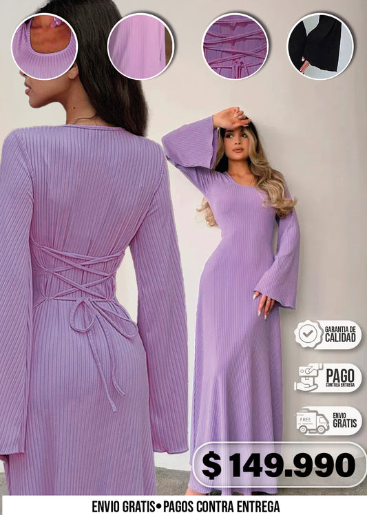 VESTIDO LILAC SCULPT