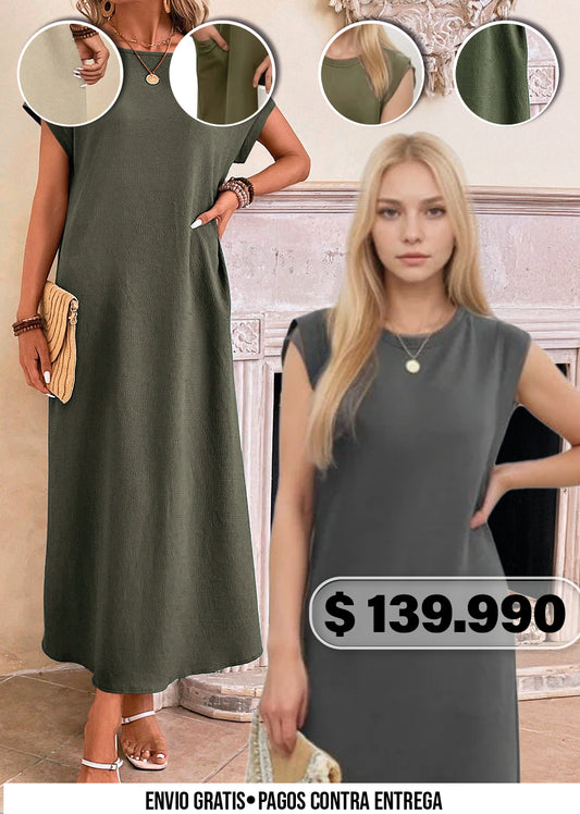 VESTIDO OLIVE CALMA