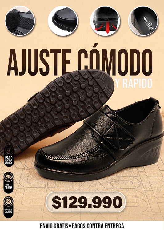 ZAPATOS ALTOS CON VELCRO